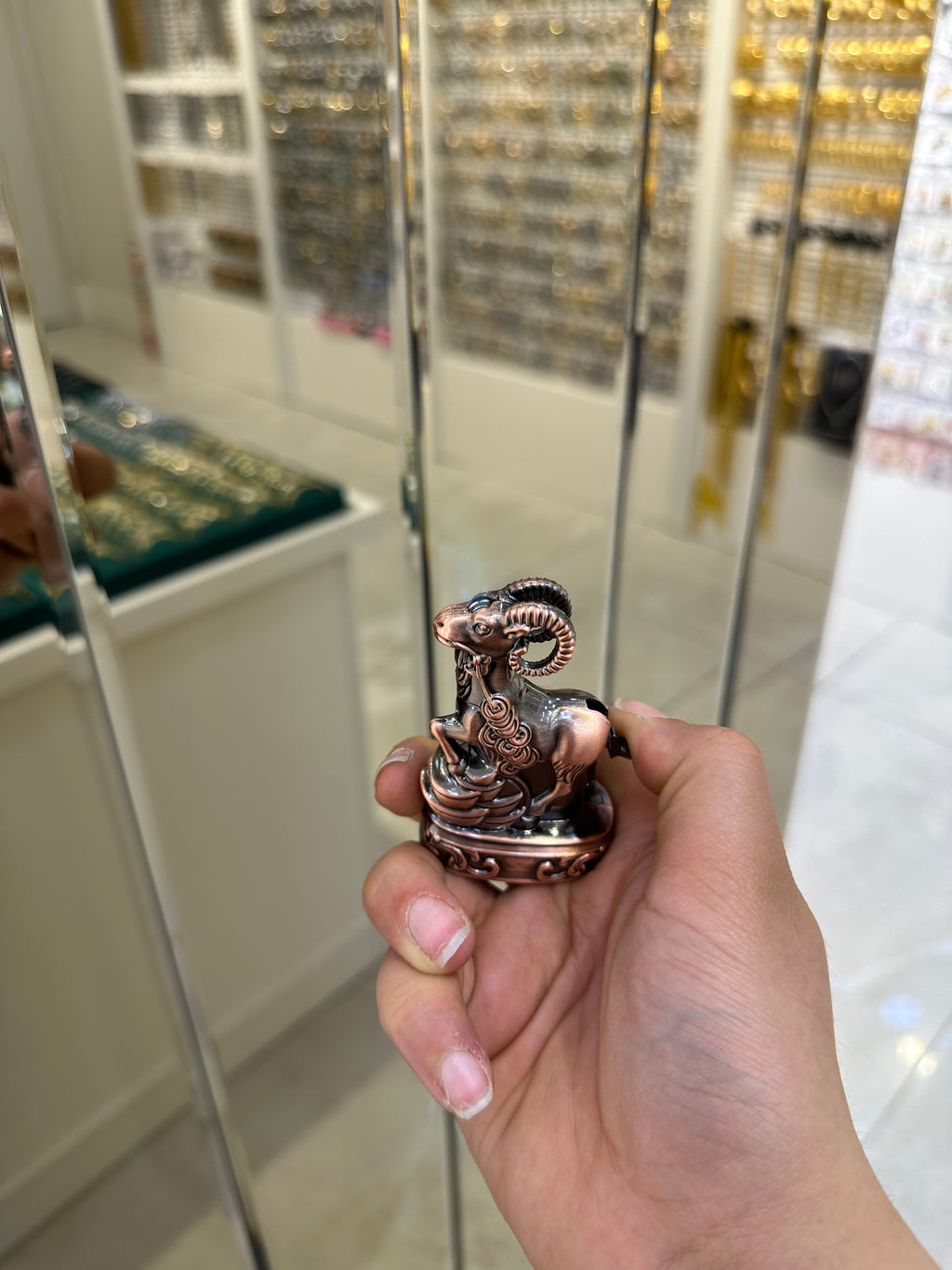 Keçi Şeklinde Metal Gazlı Çakmak