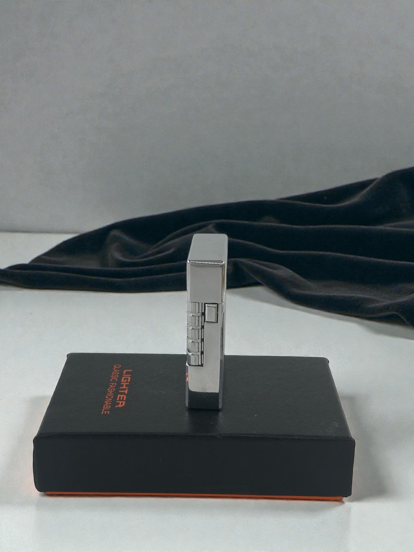 Lüx Dupont Model Gümüş Çakmak