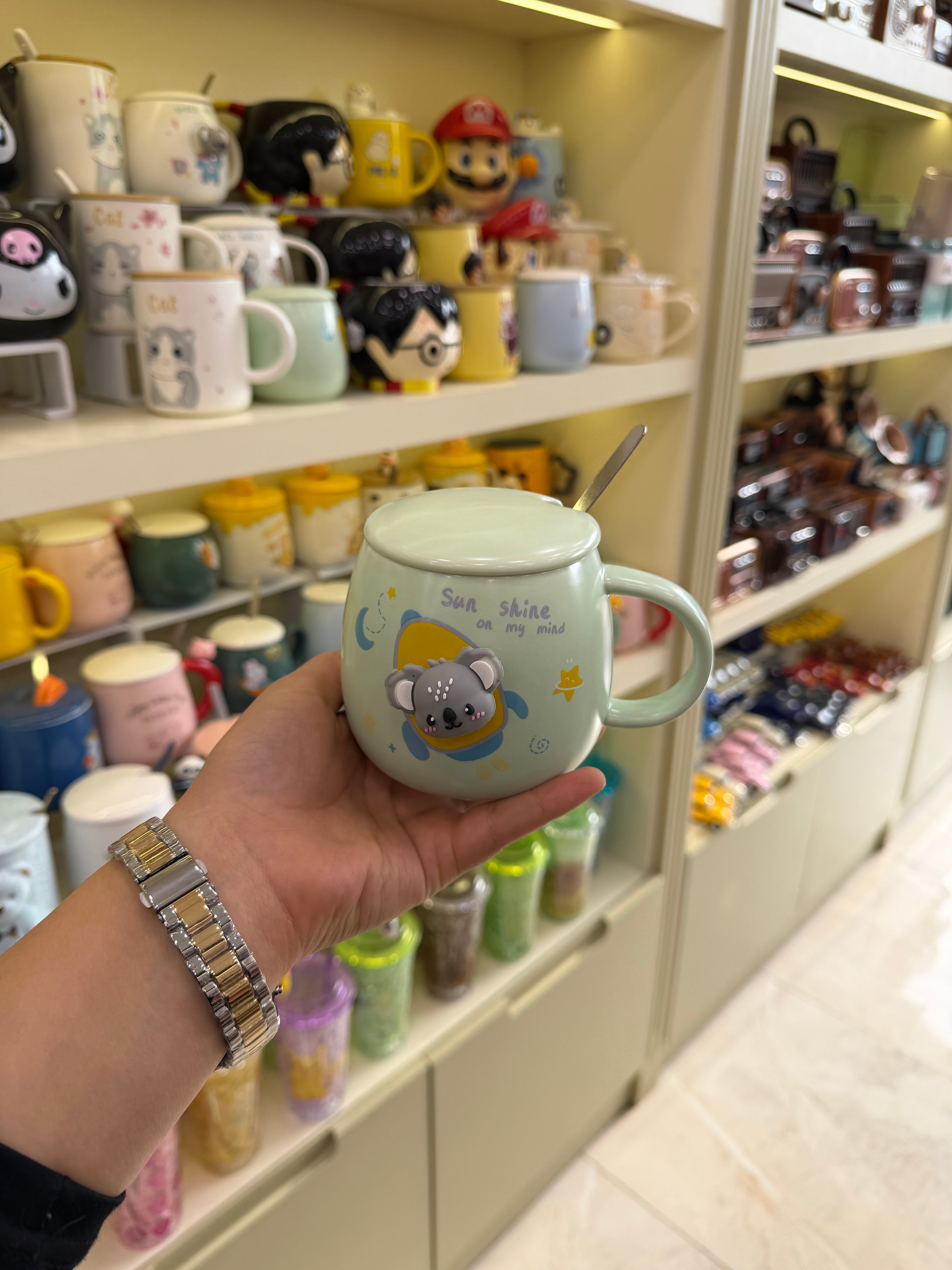 Koala Baskılı Kupa Bardak
