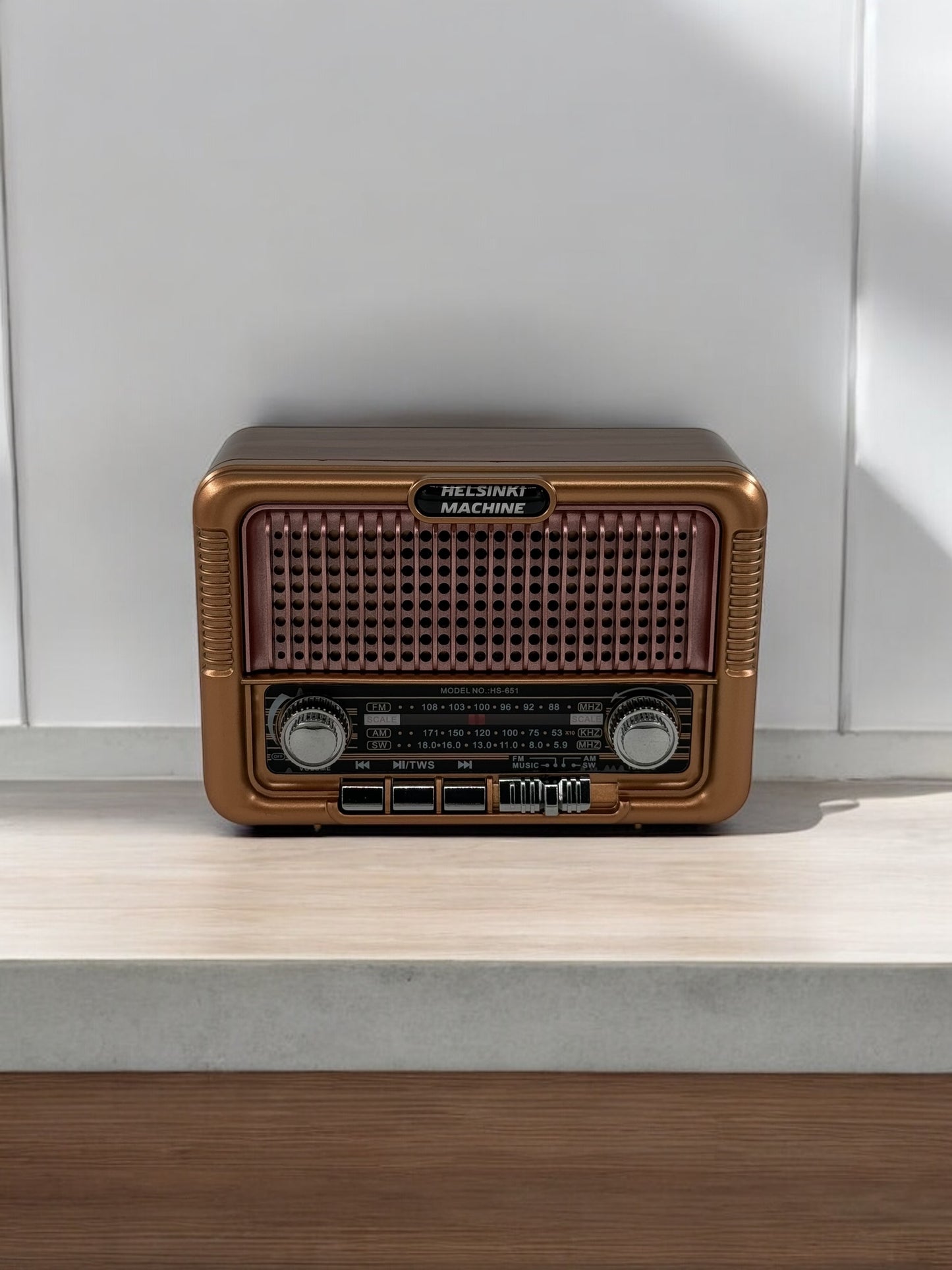 Nostaljik Bluetooth Bağlantılı Radyo CM-651