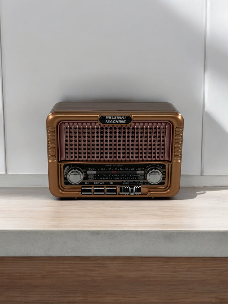 Nostaljik Bluetooth Bağlantılı Radyo CM-651