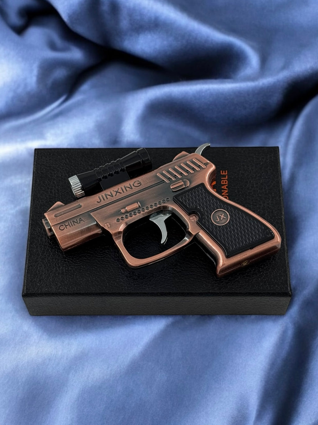 Lazerli Mini Tabanca Çakmak 1677