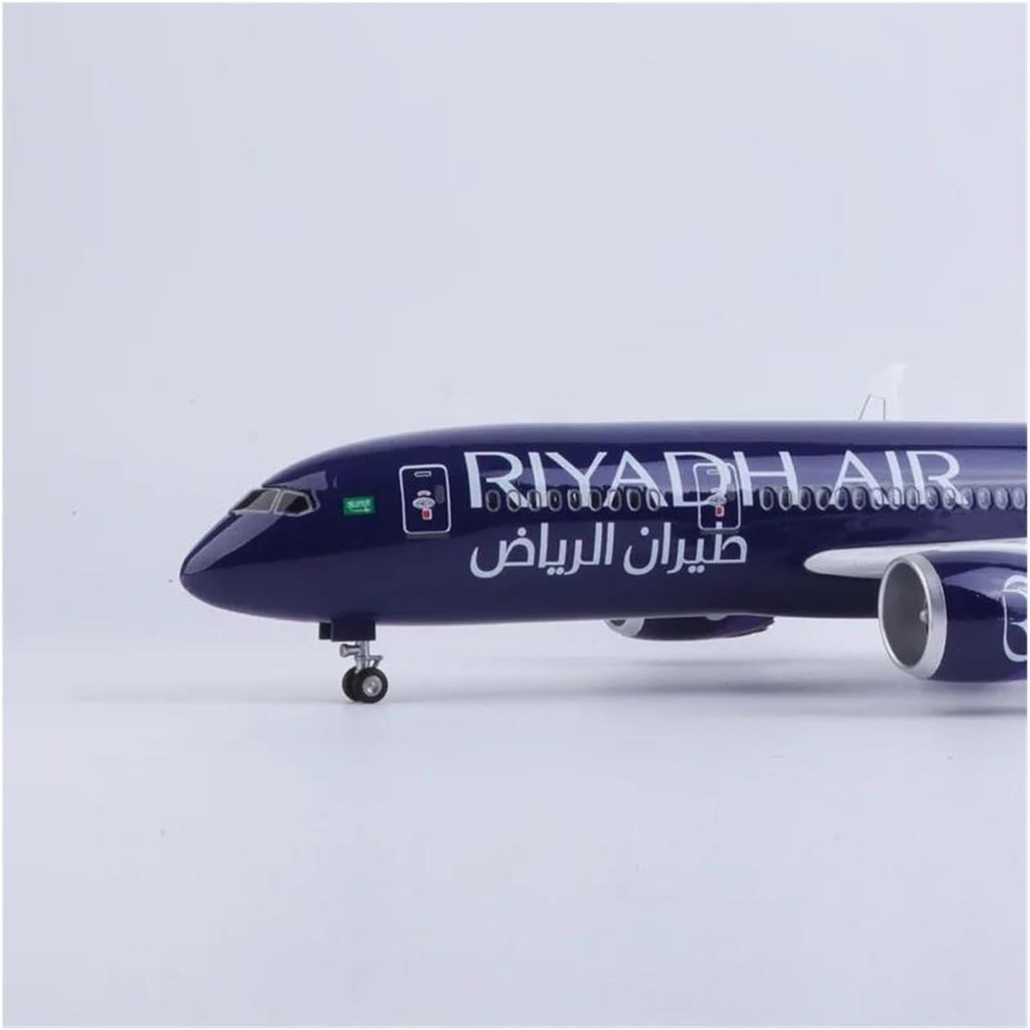 Riyad Air Özel Tasarım Uçak Maketi