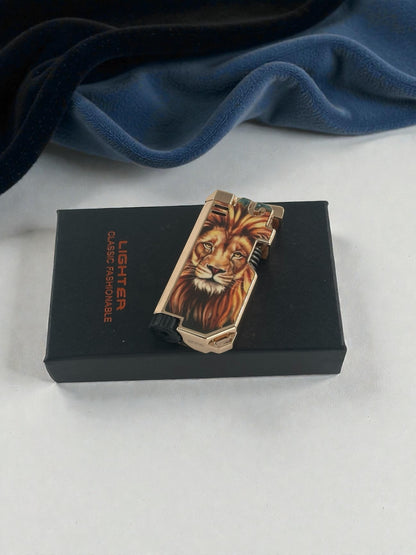 Aslan Figürlü Lüx Çakmak