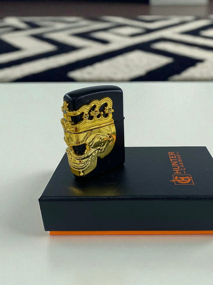 Kuru Kafa Zippo Çakmak 3666