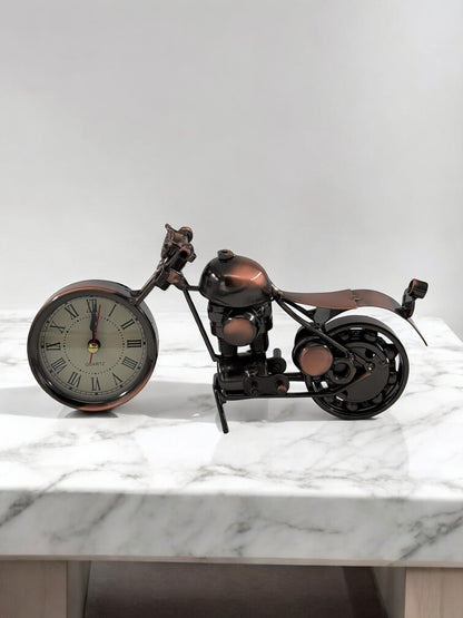 Metal Saatli Demoratif Motosiklet 6699