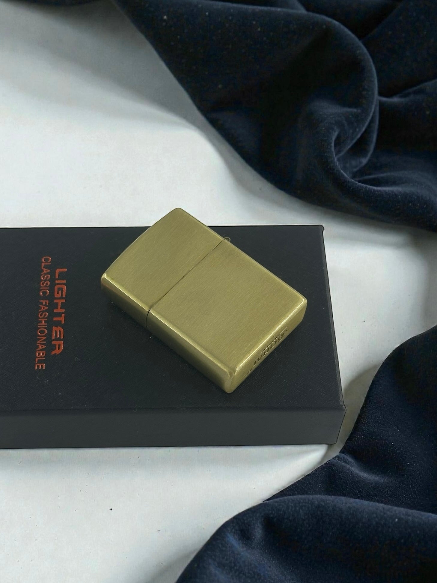 Şahin Başı Figürlü Taşlı Zippo Model Lüks Çakmak