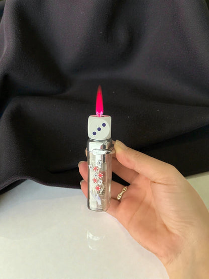 Zar Şeklinde Renkli Alevli Çakmak