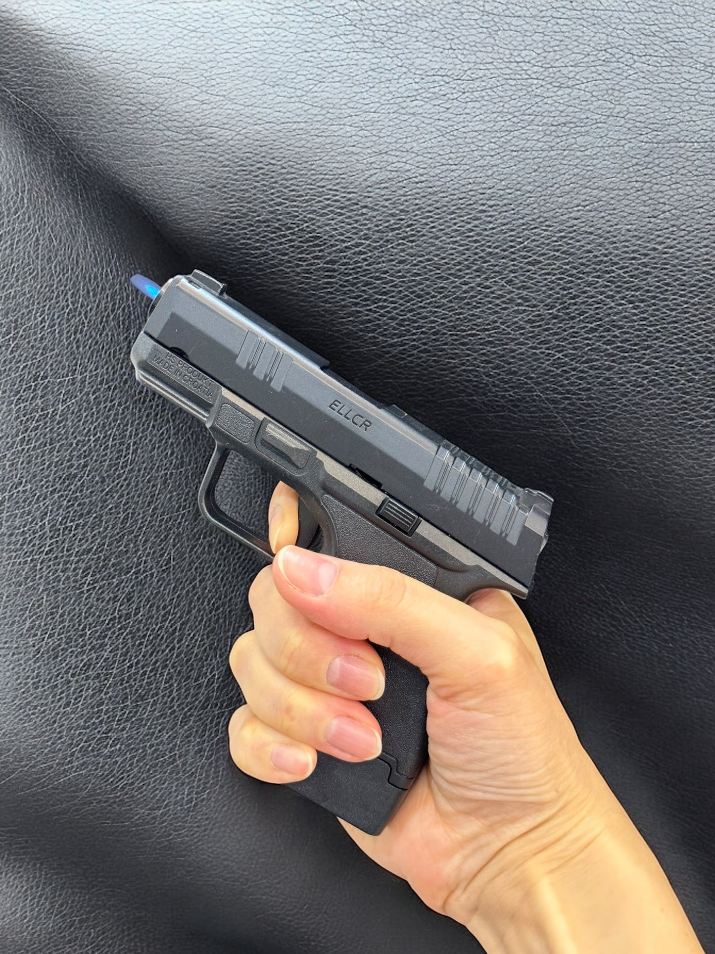 Mermili Ultra Aparatlı Tam Donanımlı Glock 17 Tabanca Çakmak 1669