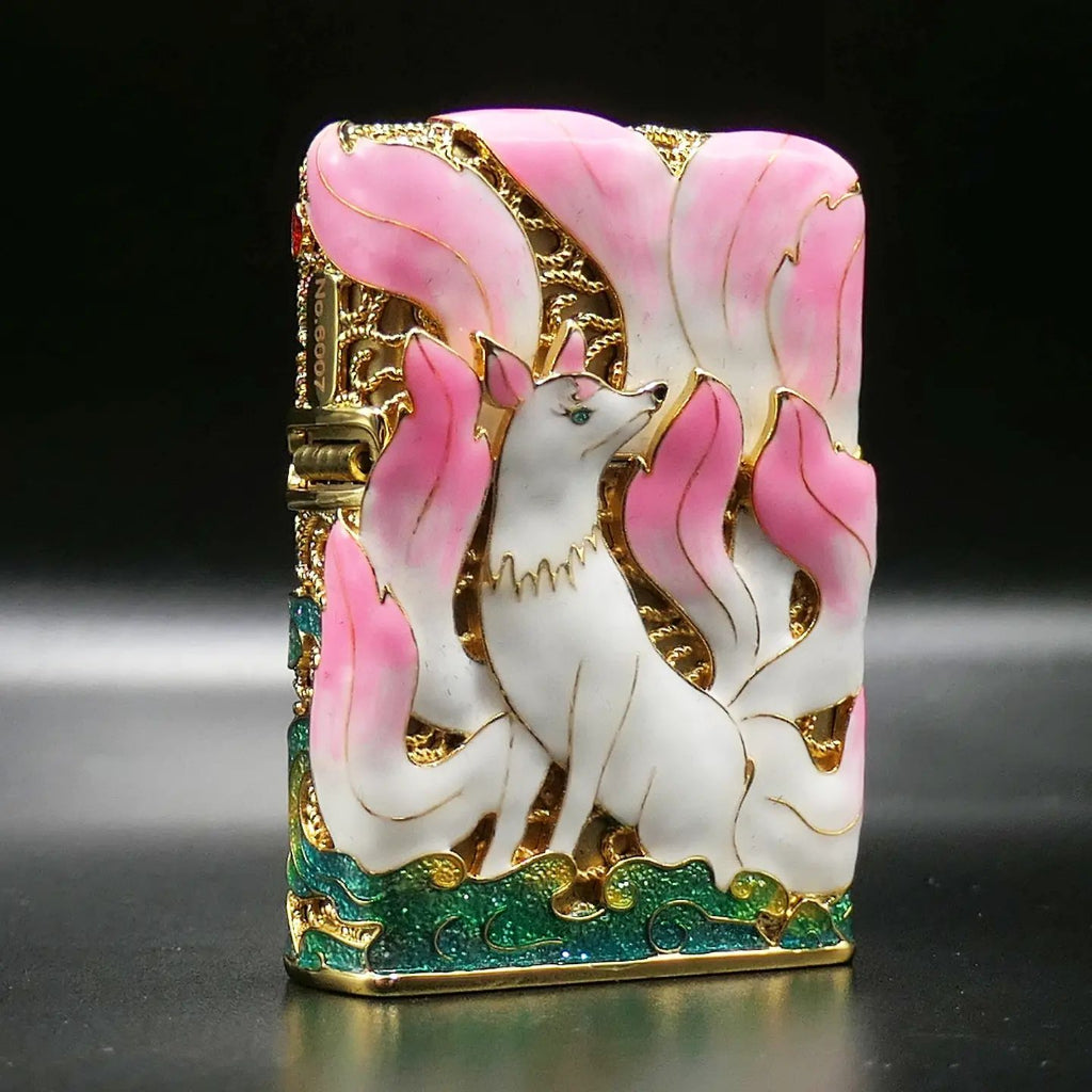 Zippo Kitsune (Dokuz Kuyruklu Tilki) Özel Seri Orjinal Limited Edition Asya Zipo