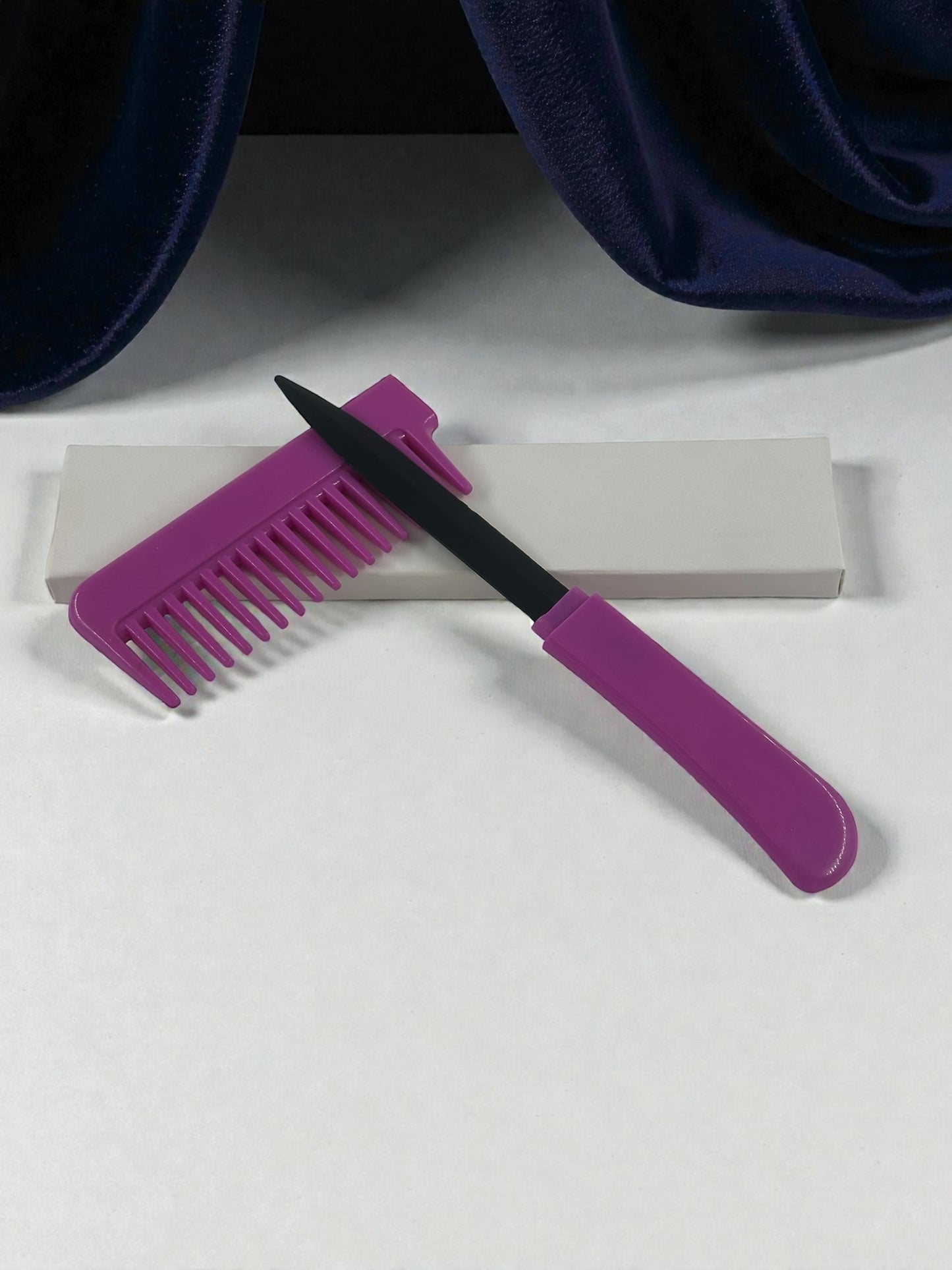 Tarak Görünümlü Gizli Bıçak – Kamufle Edilebilir Savunma Çakısı 1444