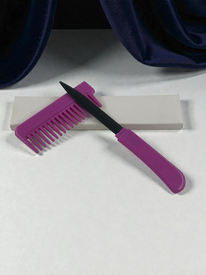 Tarak Görünümlü Gizli Bıçak – Kamufle Edilebilir Savunma Çakısı 1444