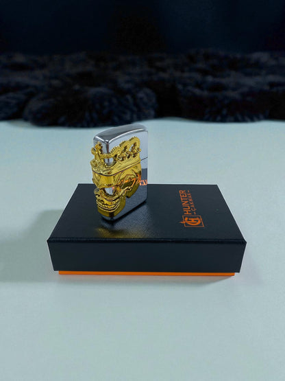 Kuru Kafa Zippo Çakmak 3666