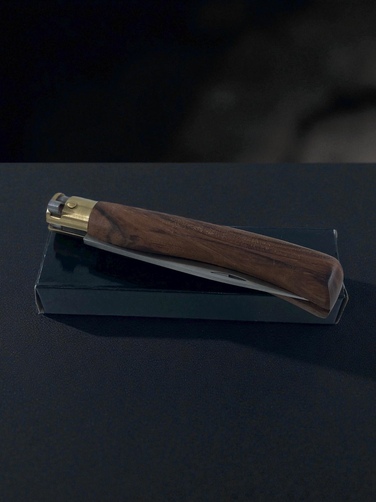 Ceviz Saplı Paslanmaz Çelik Av Bıçağı