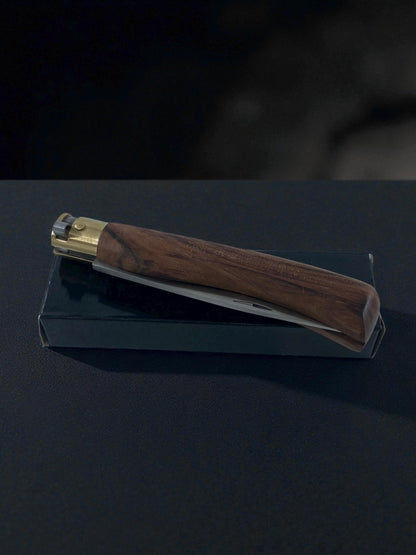 Ceviz Saplı Paslanmaz Çelik Av Bıçağı