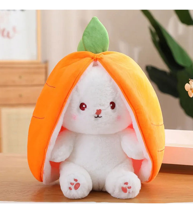 Havuç Çilek Peluş Tavşan