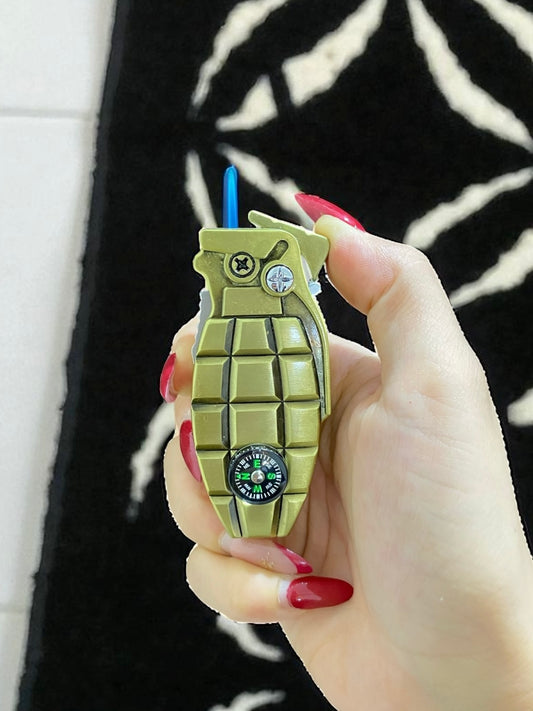 Bomba Şeklinde Pürmüzlü Çakılı Çakmak