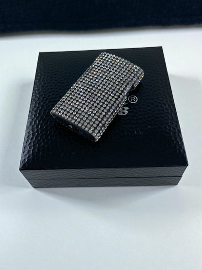 Taşlı Özel Kutulu Renkli Alevli Çakmak