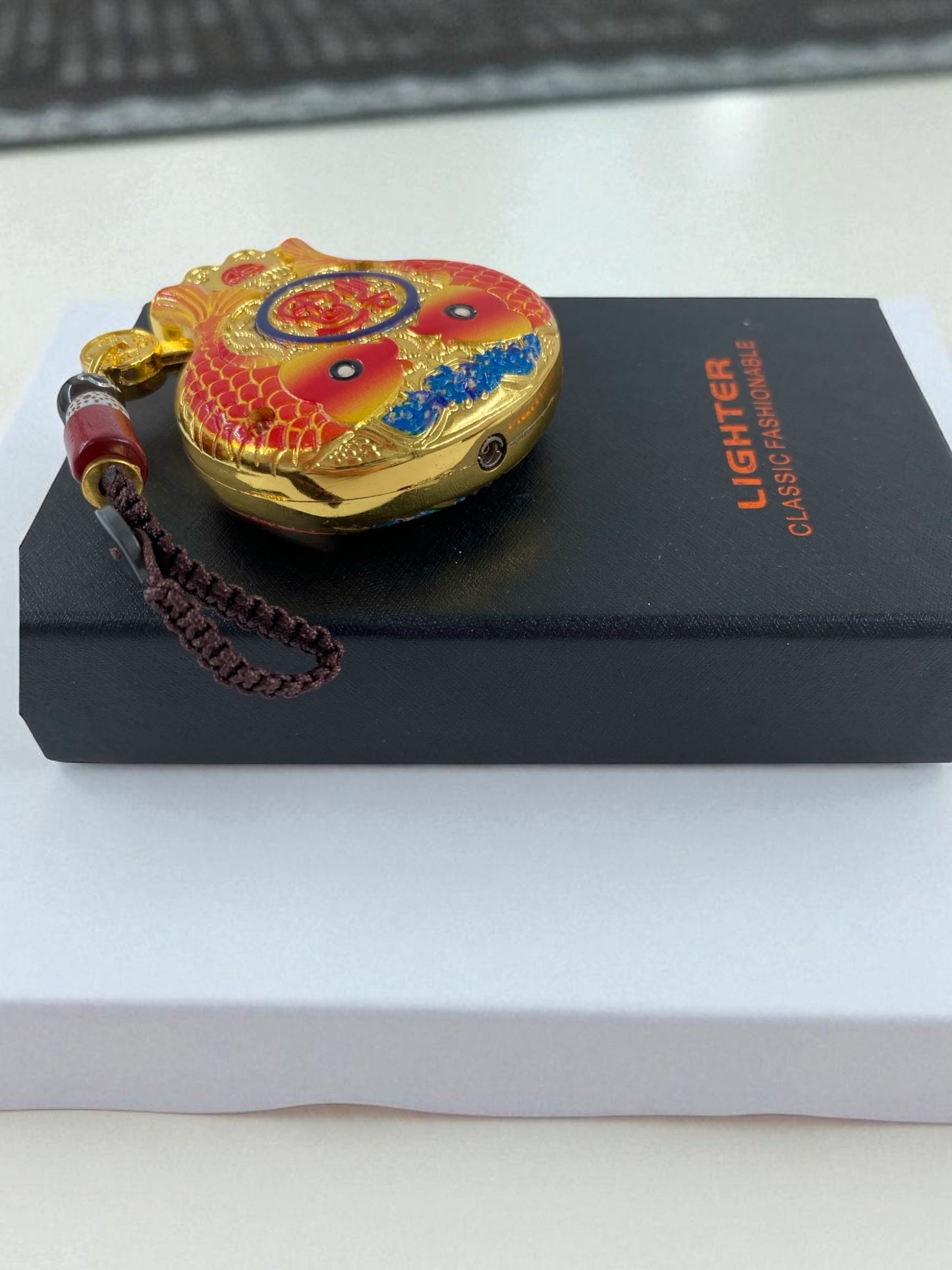 Baykuş Model Renkli Alevli Çakmak