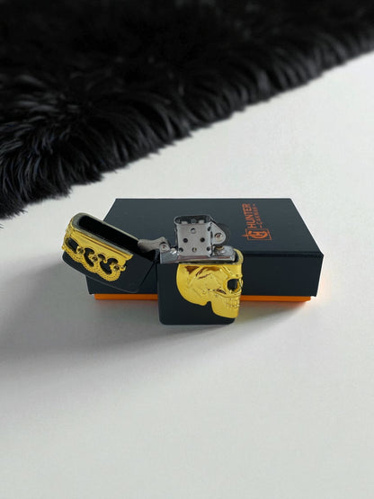 Kuru Kafa Zippo Çakmak 3666