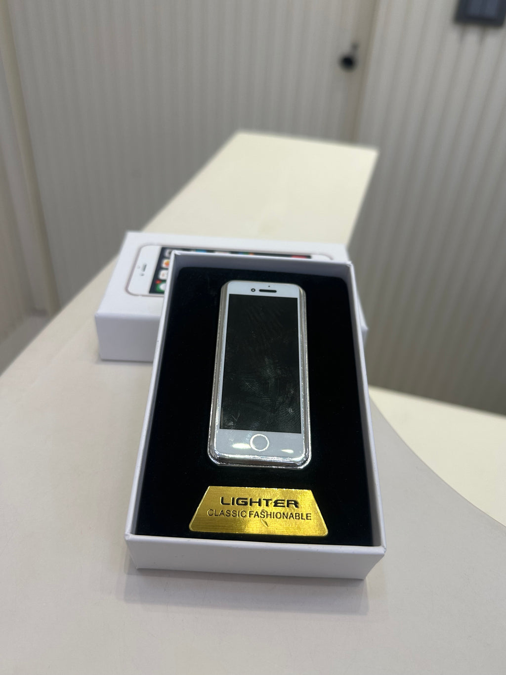 İphone Model Elektronik Şarjlı Çakmak