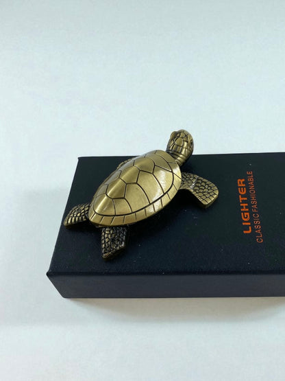 Kaplumbağa Tasarımlı Lüx Çakmak