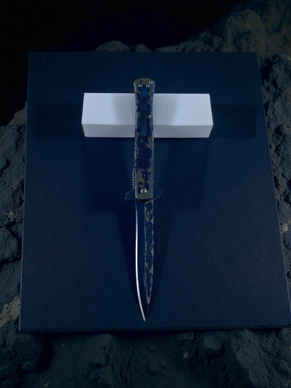 Orjinal İşlemeli Kemere Takmalı Çakı 4919