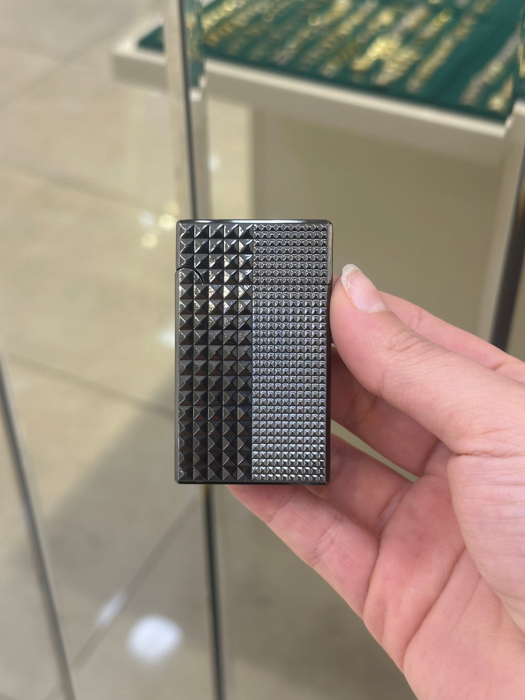Metal Çift Yanan Pürmüzlü Çakmak