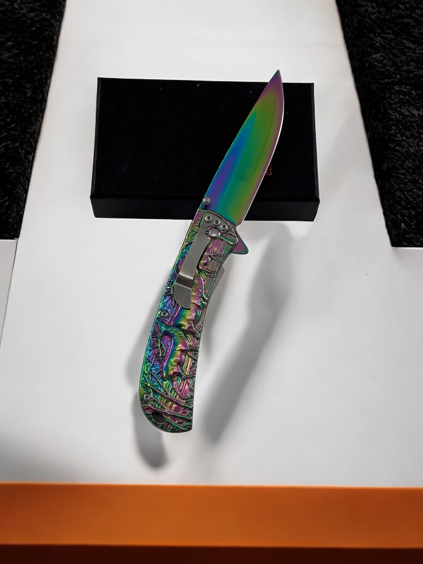 Geyik Baskılı Çakı MT-1008C