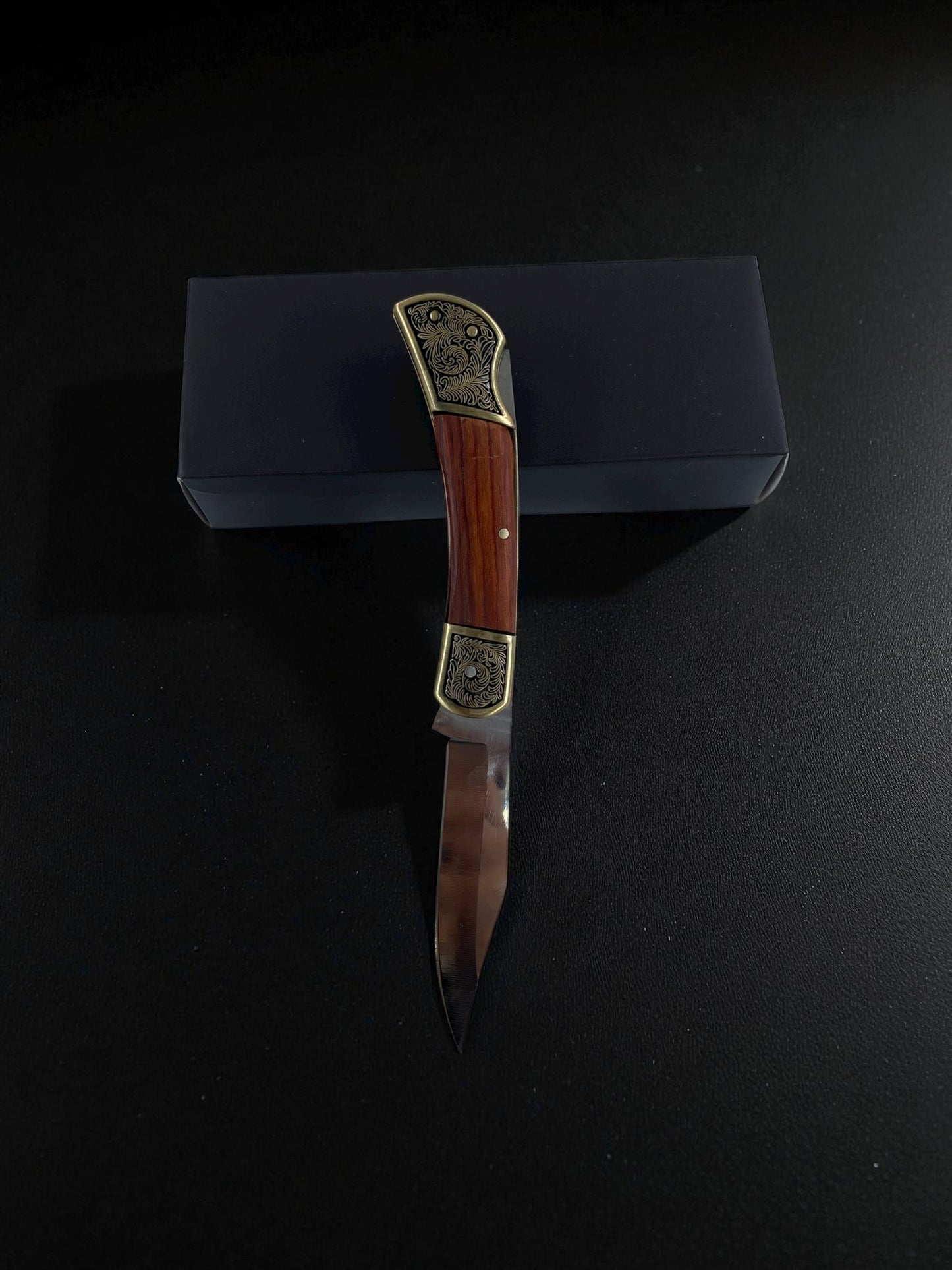 İşlemeli Klasik Ahşap Çakı