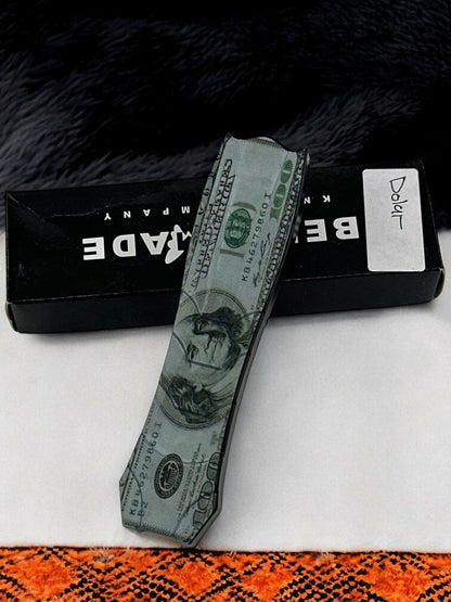 Benchmade Renkli İçten Çıkmalı Çakı 0879 Dolar Desenli