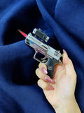 Lazerli Mini Tabanca Çakmak 5362