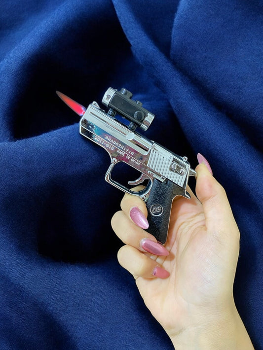 Lazerli Mini Tabanca Çakmak 5362