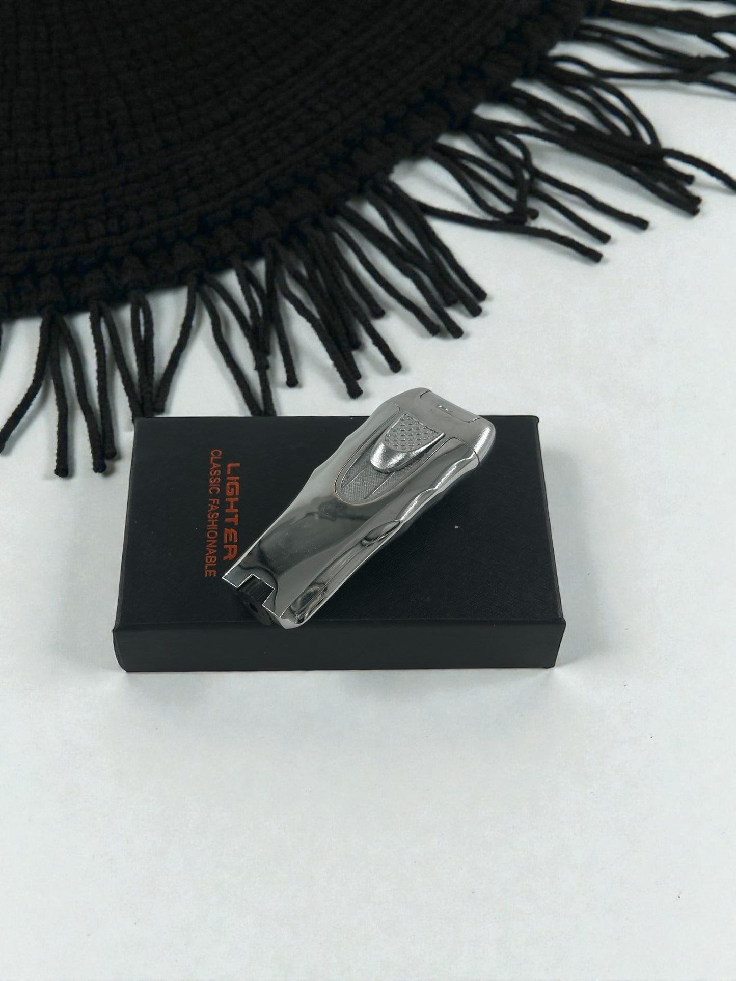 Metal Pürmüzlü Gazlı Çakmak