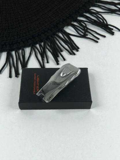 Metal Pürmüzlü Gazlı Çakmak