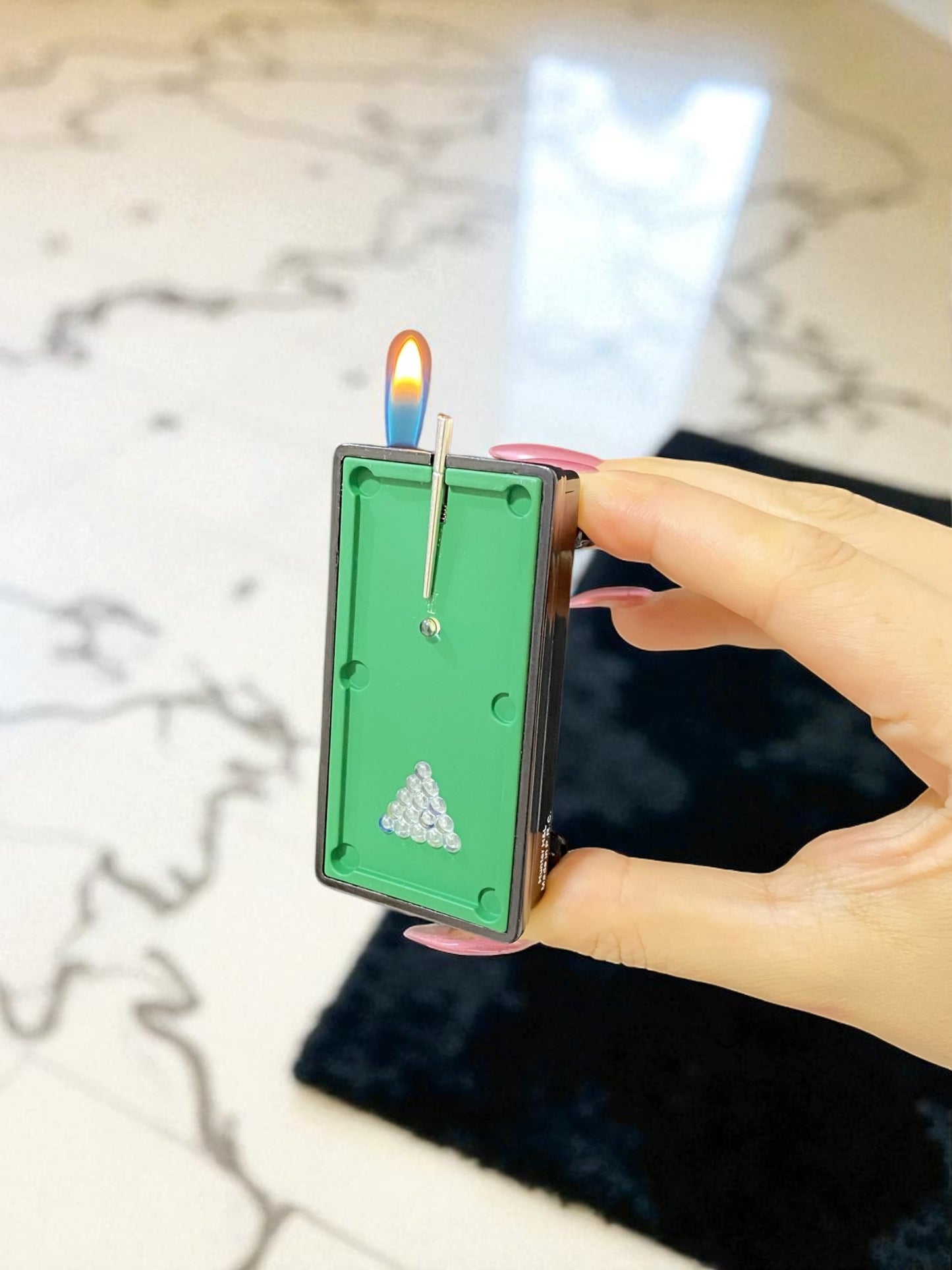 Bilardo Masası Şeklinde Çakmak