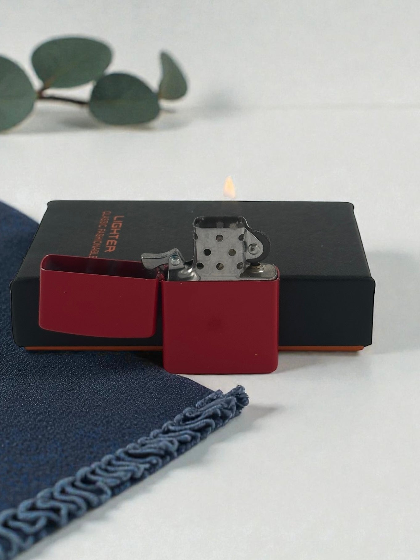 Taşlı Zippo Model Çakmak