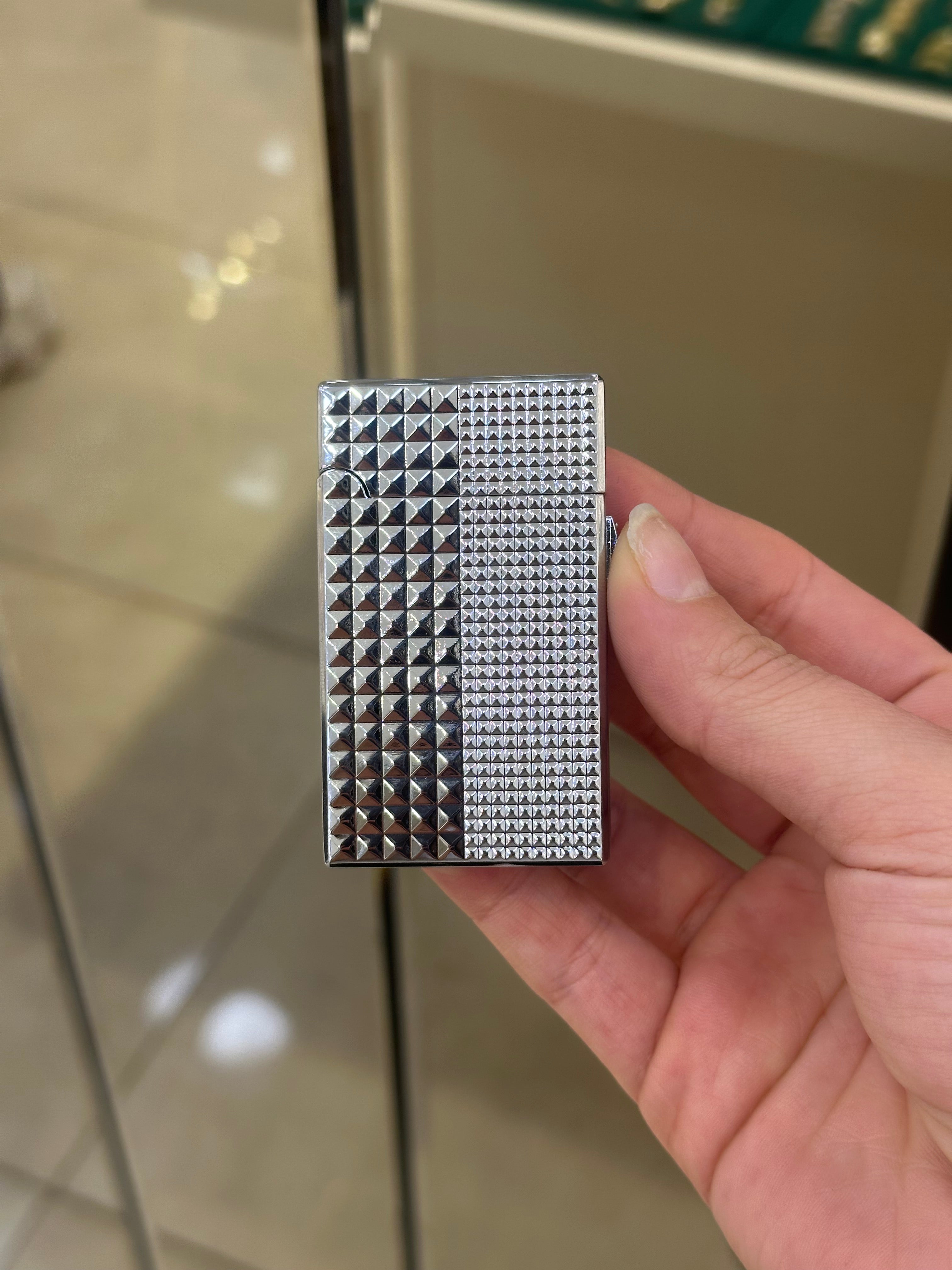 Metal Çift Yanan Pürmüzlü Çakmak