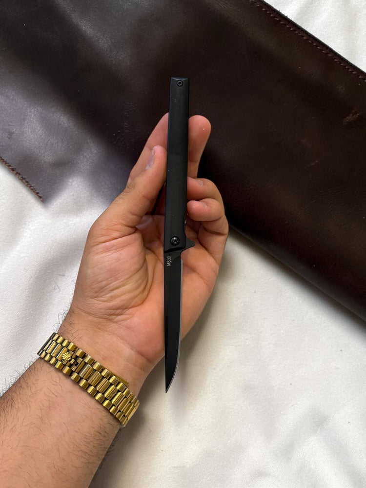 Damascus M390 Siyah Çakı A10