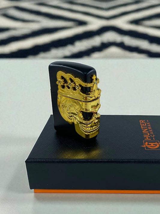 Kuru Kafa Zippo Çakmak 3666