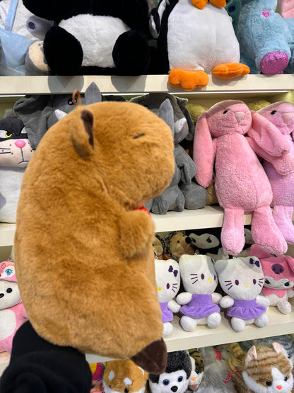Kapibara Papyonlu Peluş