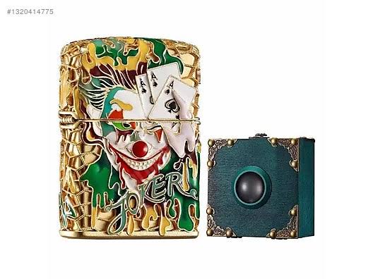 Palyaço Joker Figürlü Orjinal Limited Edition Asya Zipo