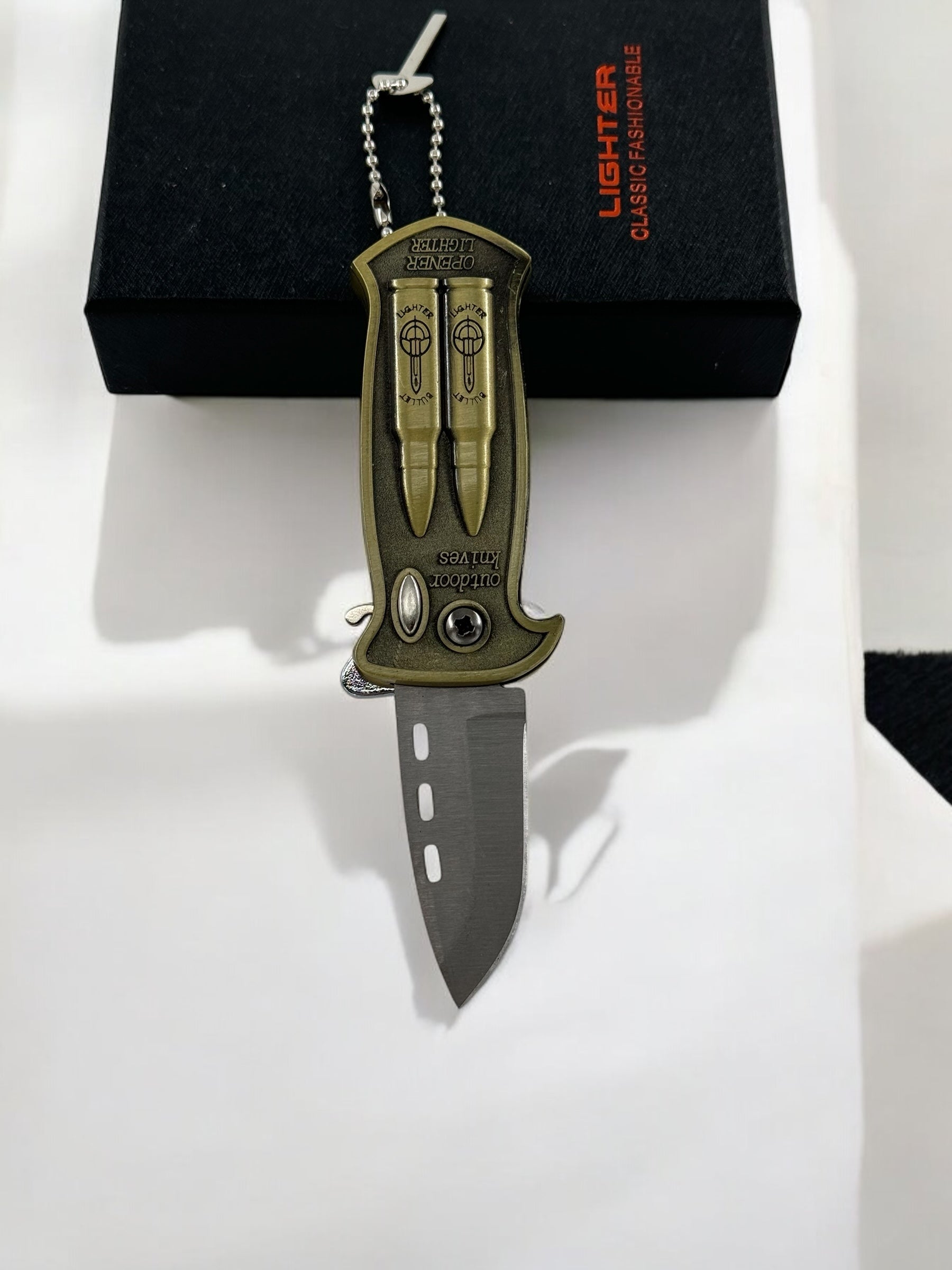 Kurşun Temalı Çakı 5820