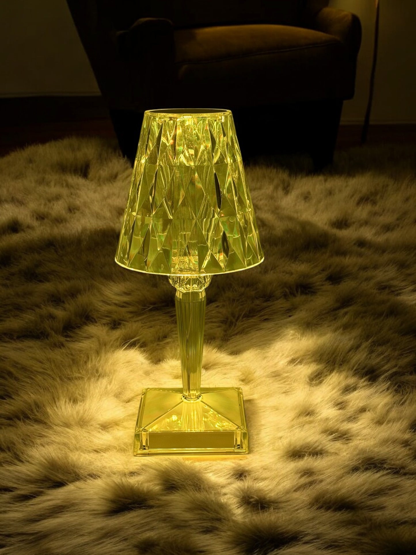 Dokunmatik Şarjlı Kristal Lamba