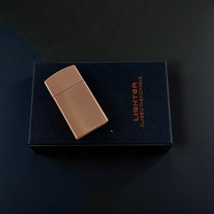 Klasik Desenli Metal Gazlı Çakmak