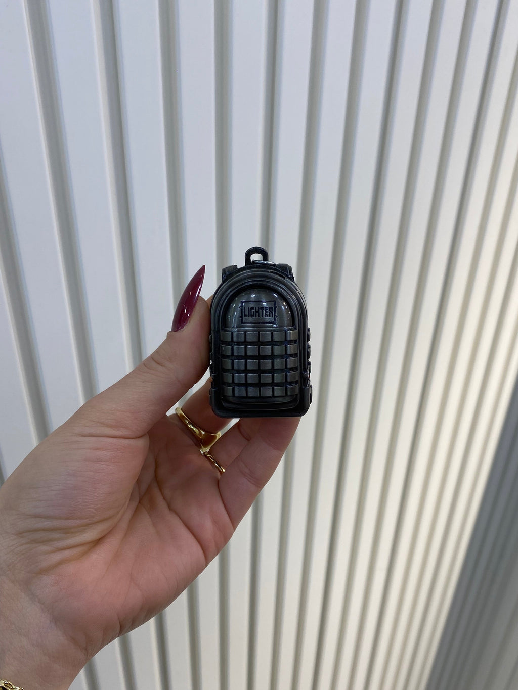 Pubg Model Sırt Çantası Şeklinde Gazlı Çakmak Anahtarlık 5600