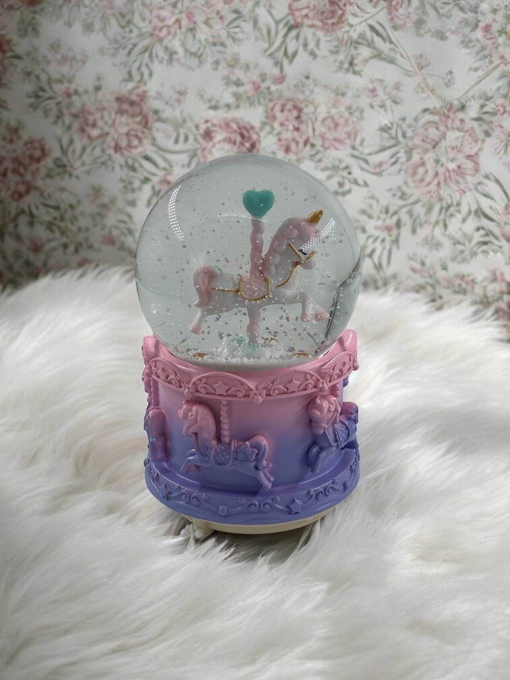 Unicorn Temalı Büyük Boy Püskürtme Motorlu Kar Küresi K-640