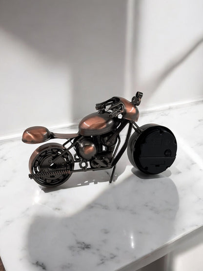 Metal Saatli Demoratif Motosiklet 6699