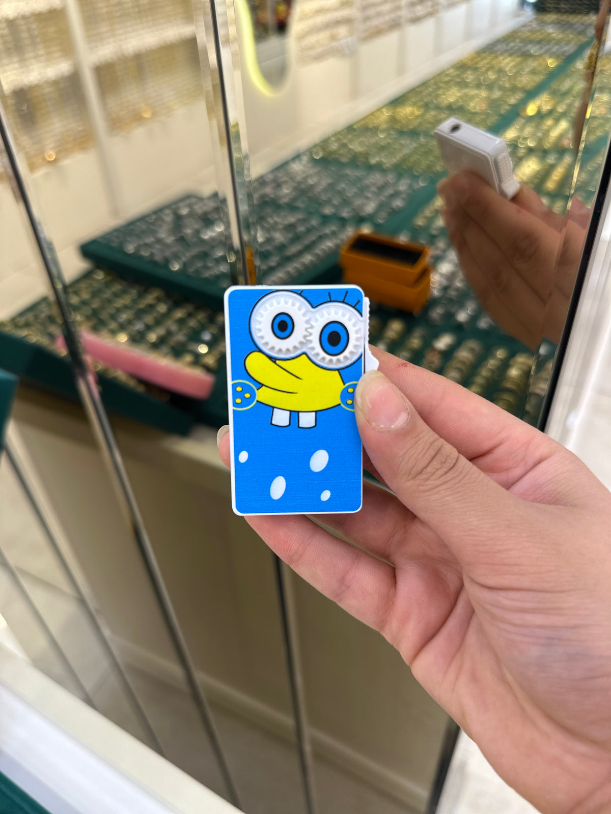 Çarklı Sünger Bob Şeklinde Çakmak