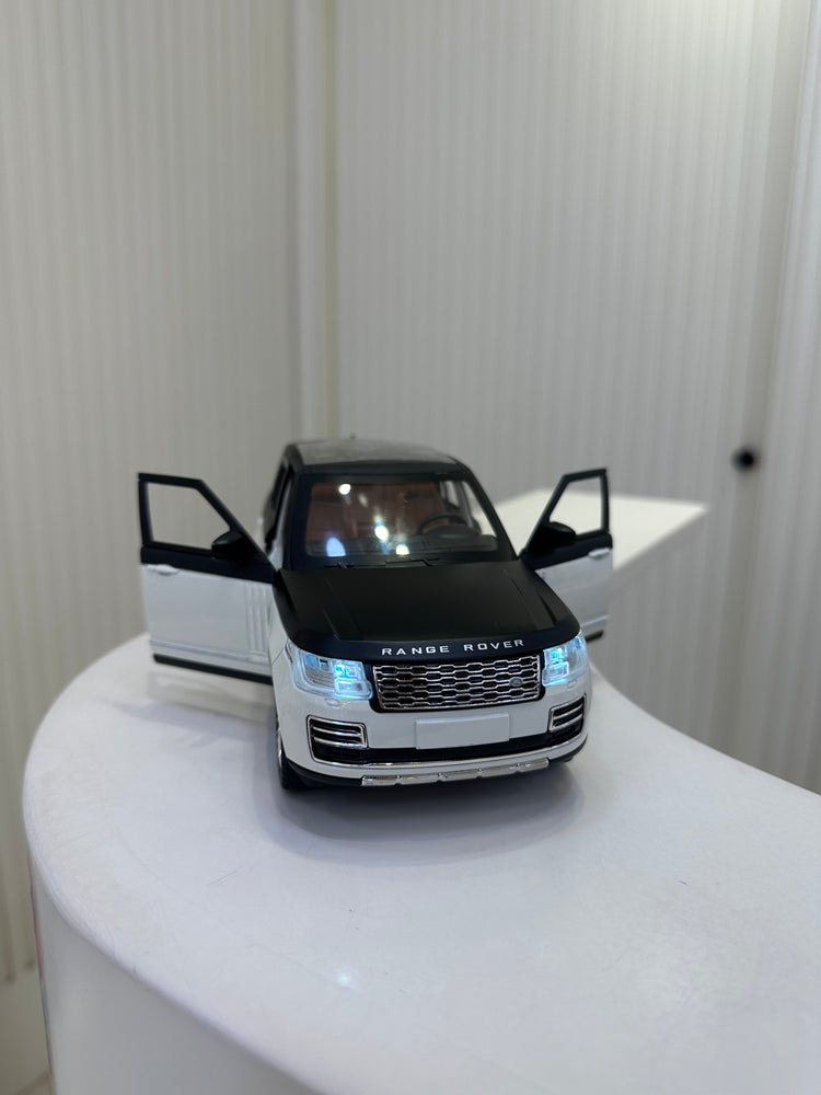 Range Rover SV White Black Maket Araba